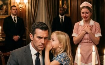 While a private jet was waiting to take me to Chicago, my 7-year-old daughter reached into her pocket with trembling hands and confessed something that made me cancel the entire trip without telling a soul. “Dad, don’t go… Grandma made me sneak into your room last night while you were sleeping.” By that afternoon, I was tracking them myself—and what I discovered made every instinct in me turn cold.