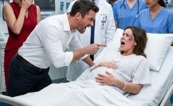 "You humiliated me in front of the investors!" — He screamed while brutally hitting her in the clinic, unaware her father, the hospital owner, was standing behind the door ready to destroy his life