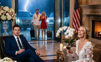 On a rainy night at my $4.8M lake villa, my husband brought his mistress inside, snarling: “You have 20 minutes to pack!” Thinking I was ruined, he sneered—until my study door opened. His mistress’s husband stepped out from the shadows: “We will stop you.”